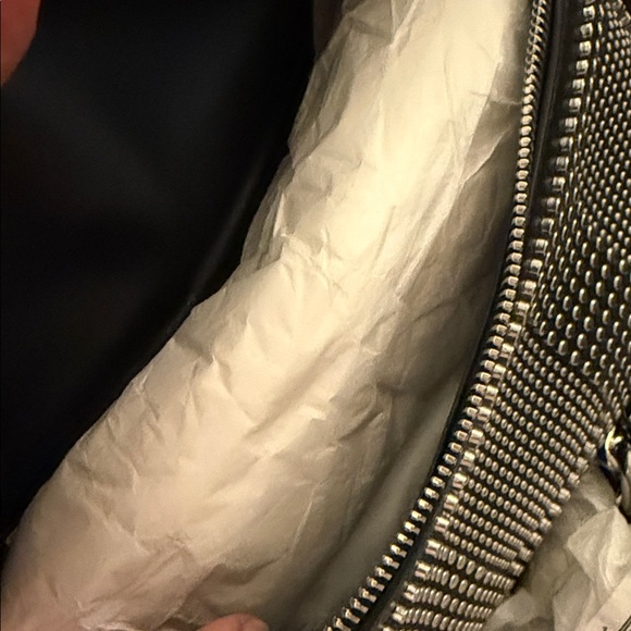 Alexander McQueen Punk Leather Bum/Belt Bag Black Iconic Studded NWT - Picture 14 of 16